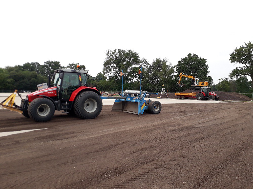 Grondwerk met oog voor water en terrein
